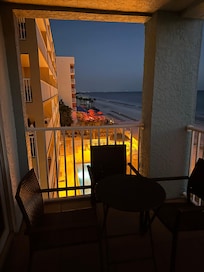 Beach front lounge/restaurant next door