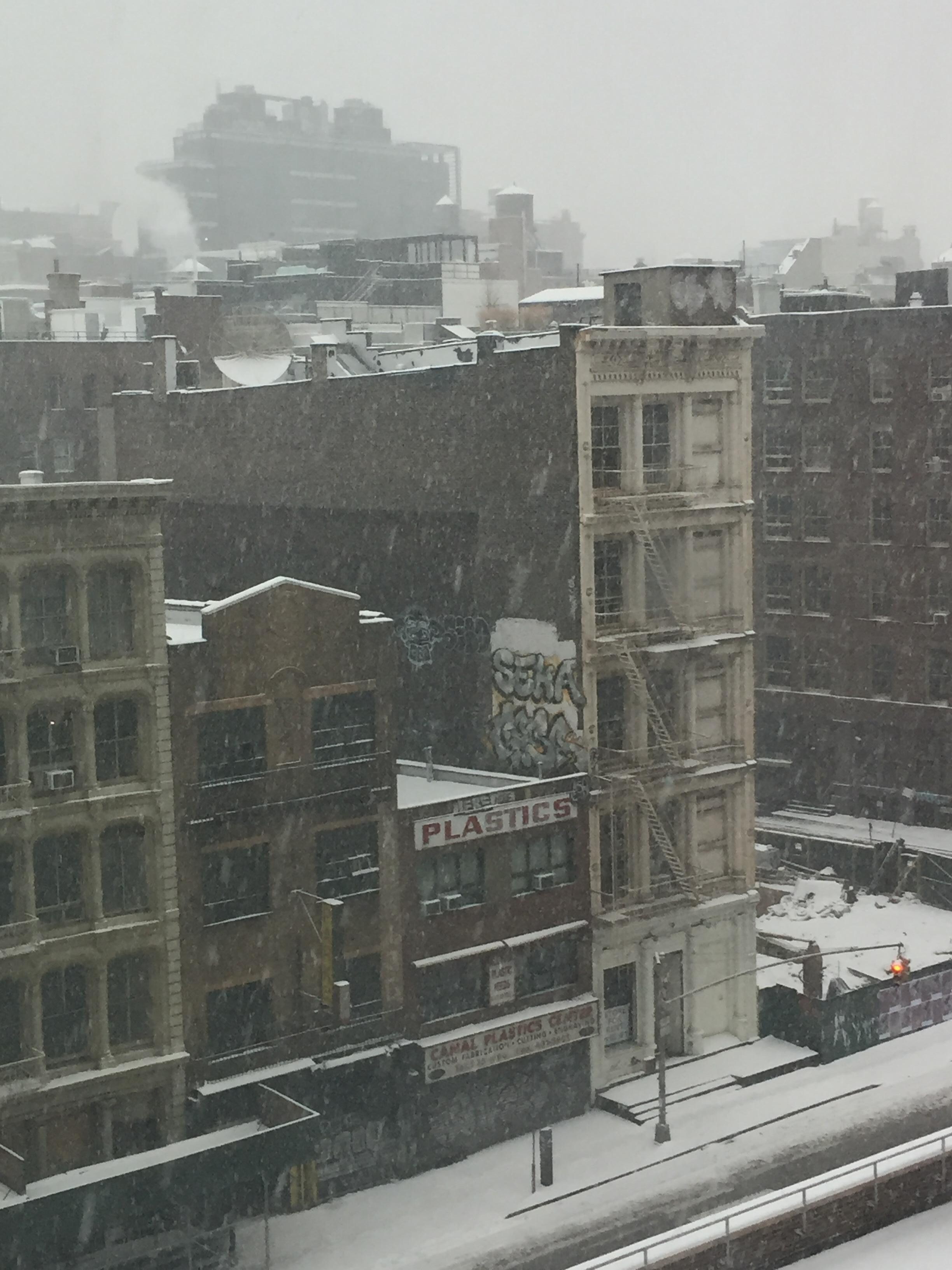 View from hotel
