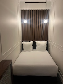 2nd bed was tucked away with separate door - perfect for 2 couples or a family with children.