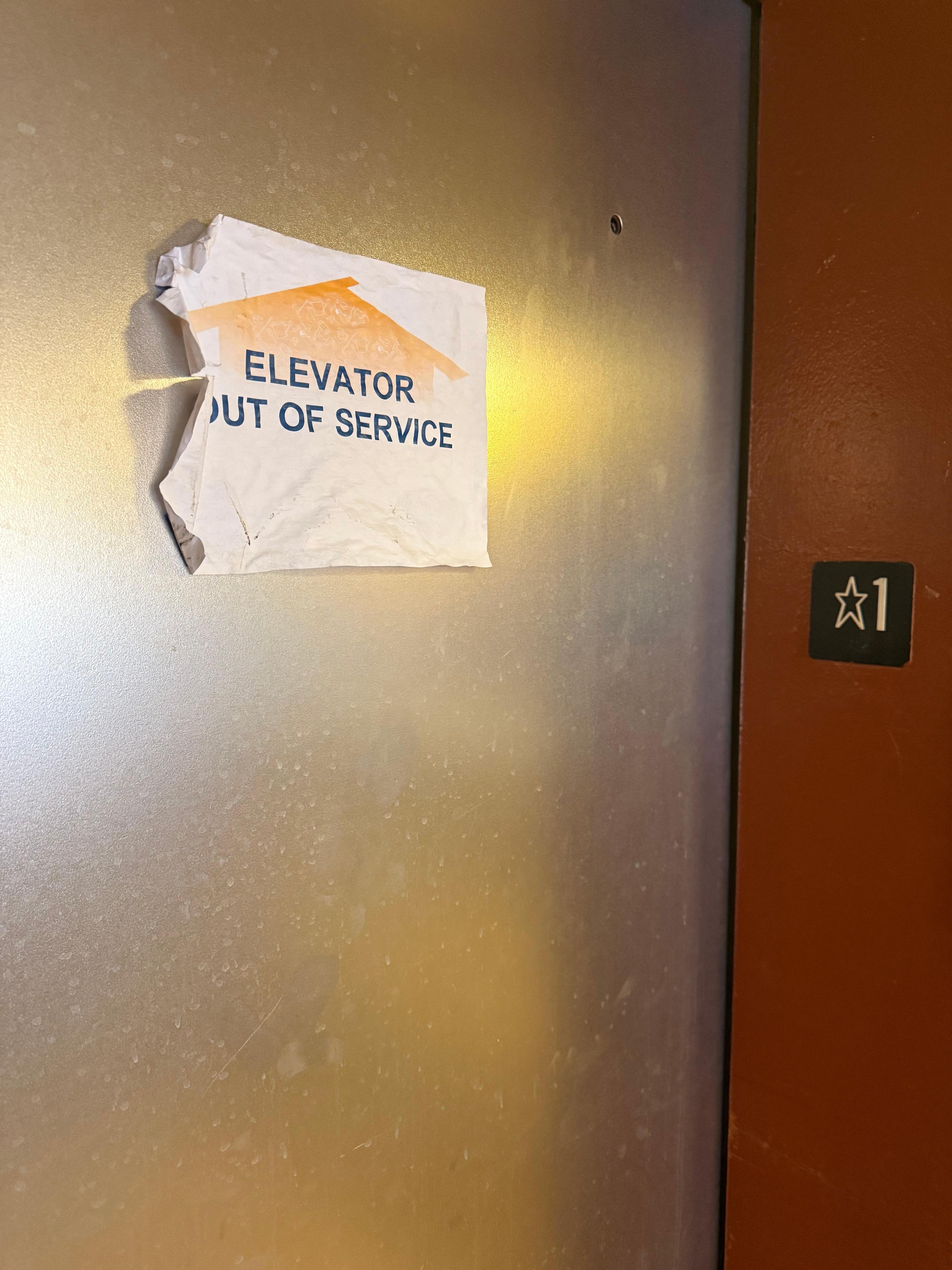 Broken Elevator