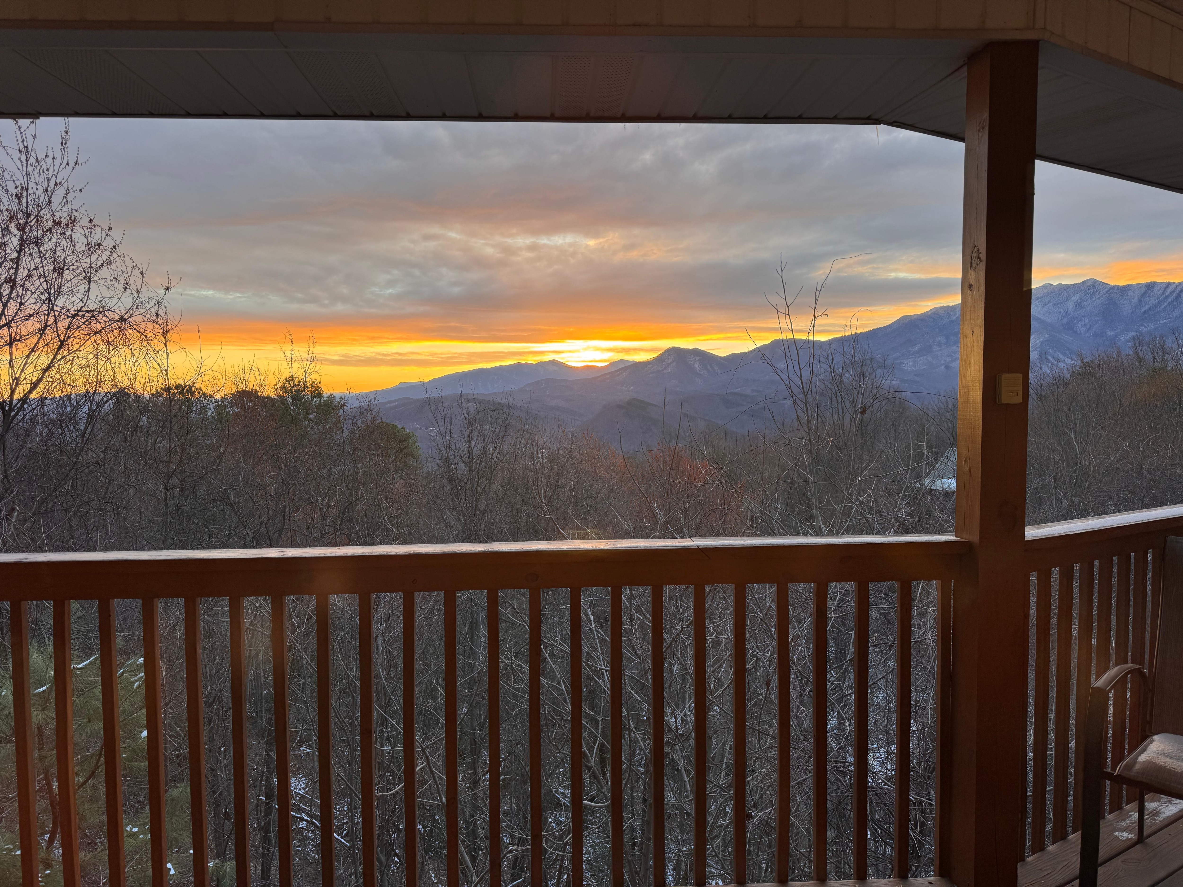 Golden sunrise