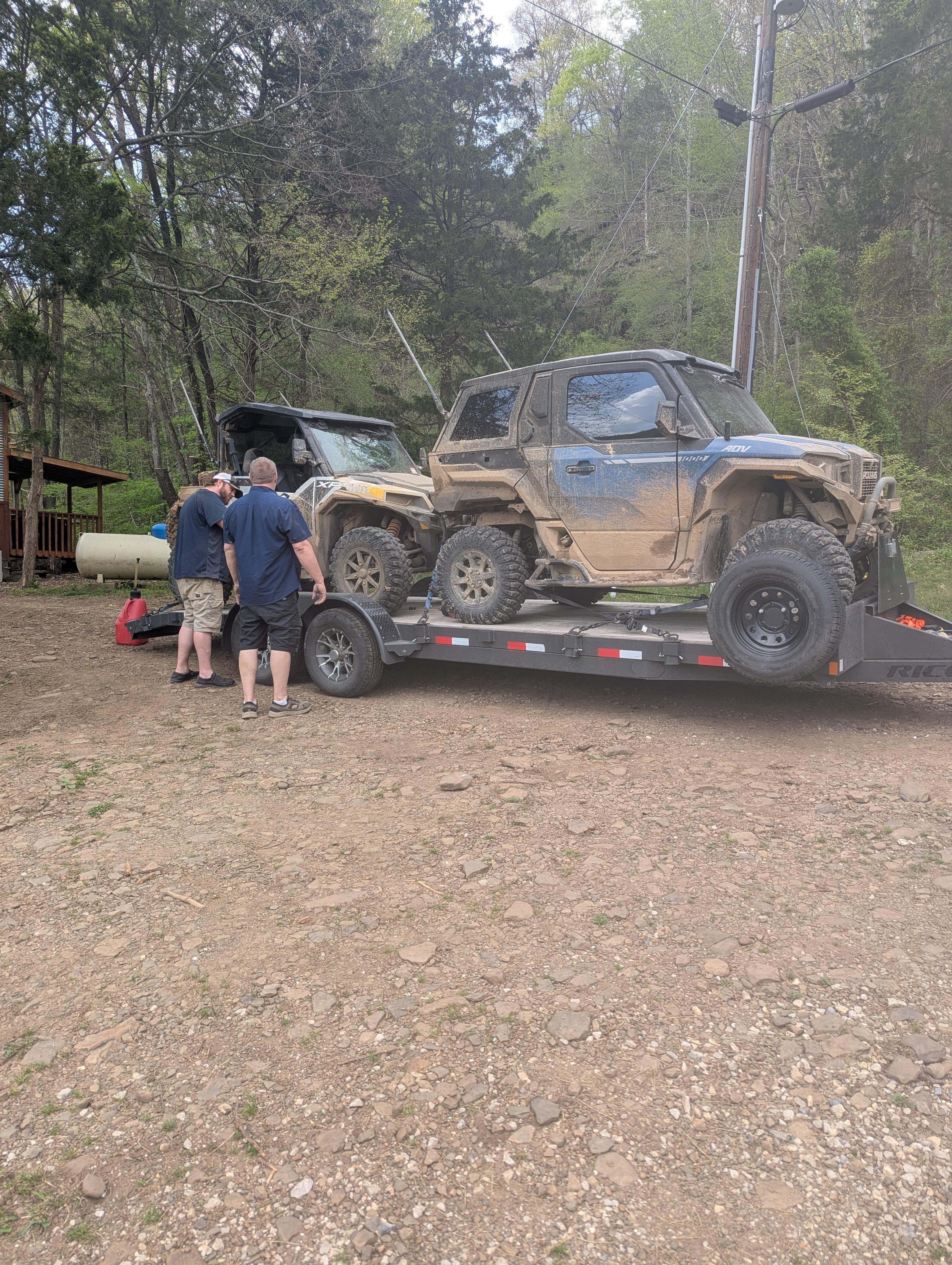 Plenty of room for a trailer and side by sides.