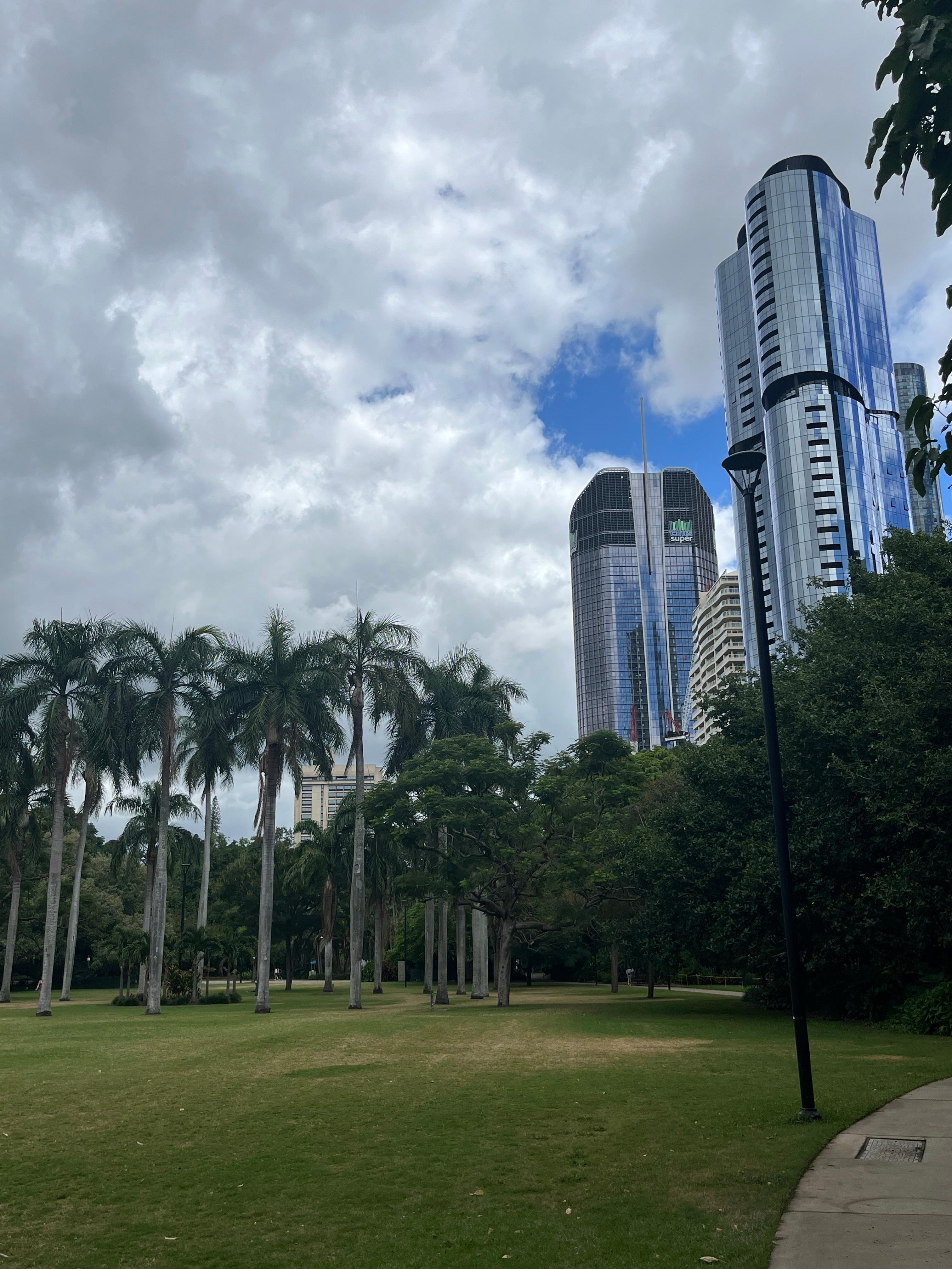View of City from Park 