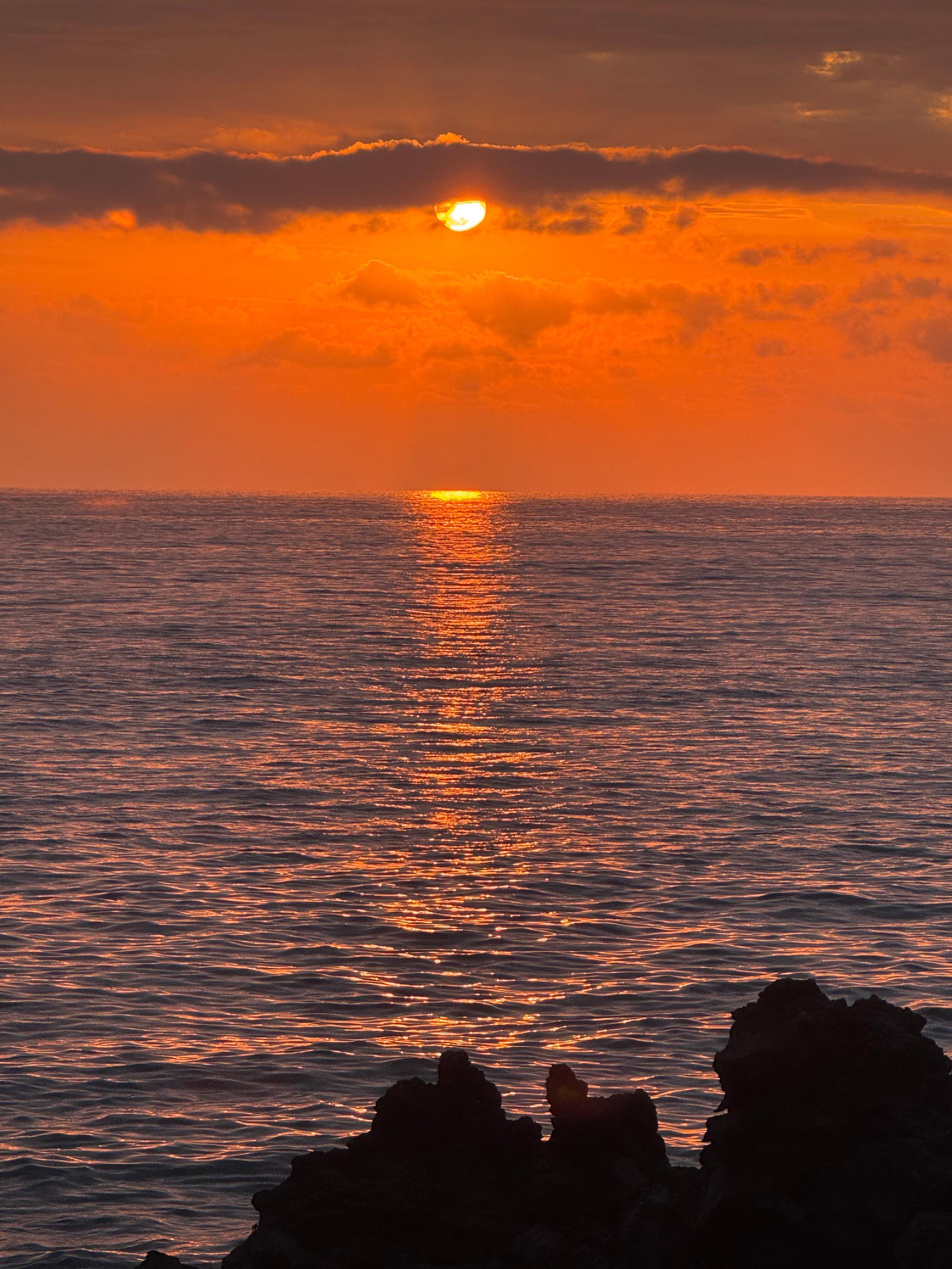 Sunset from Patio