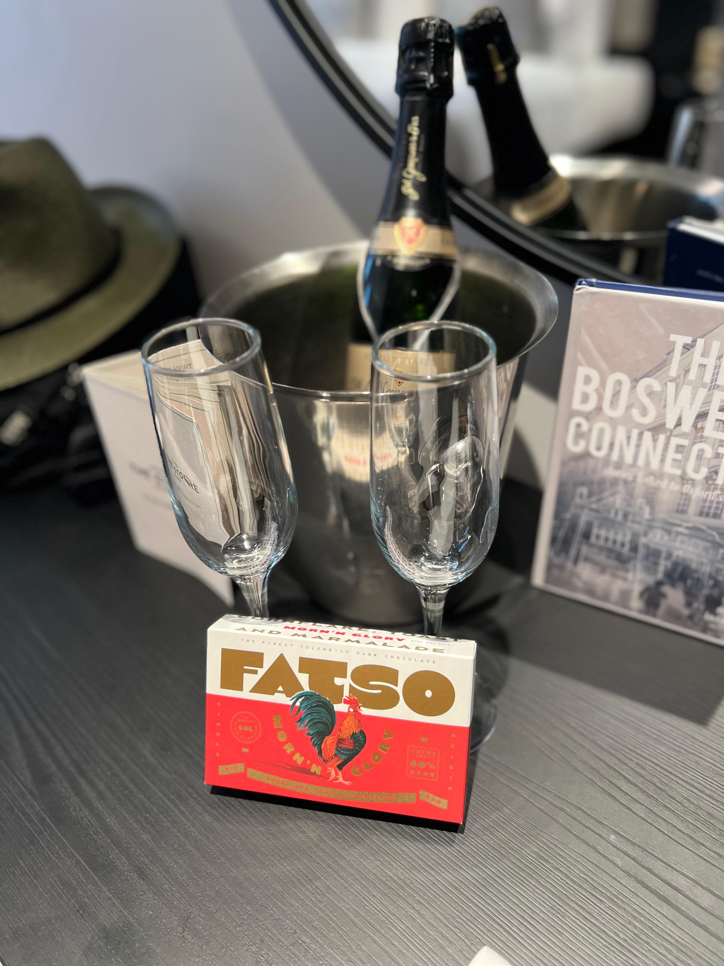 Welcome gifts. 