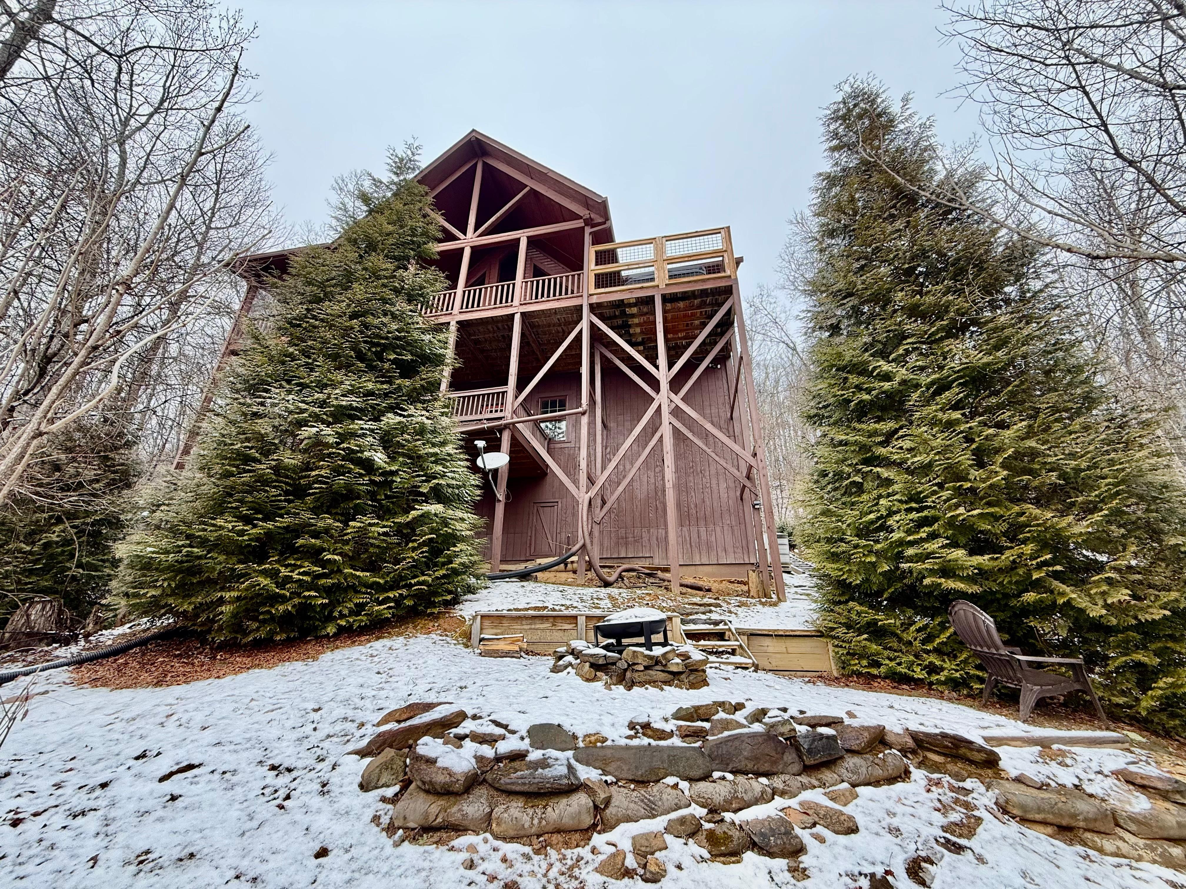 We had a little snow!