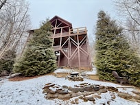 We had a little snow!