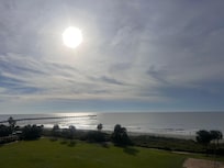 Morning view from our room.