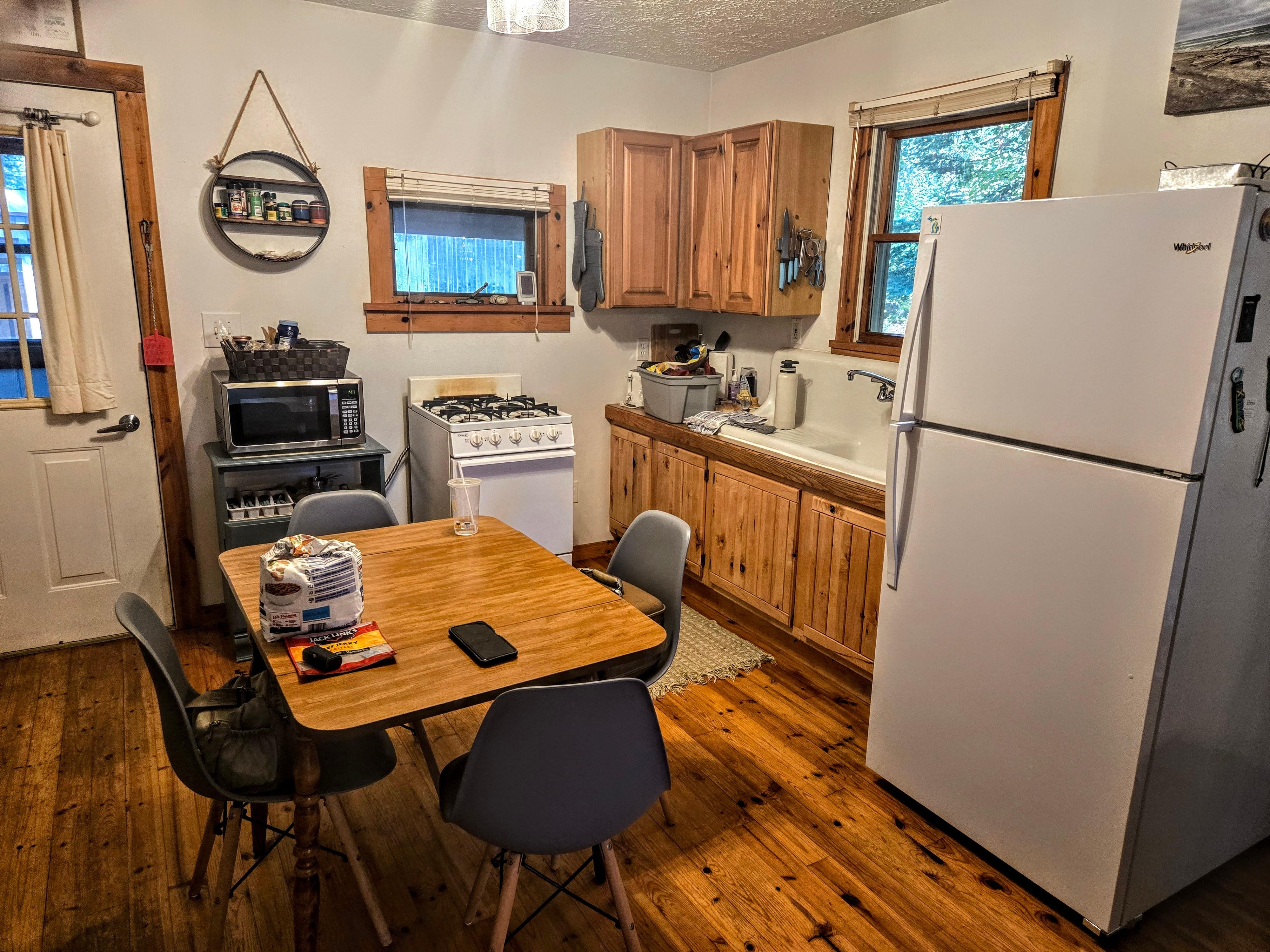 Well supplied kitchen