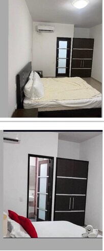 How the room is advertised vs what I got.