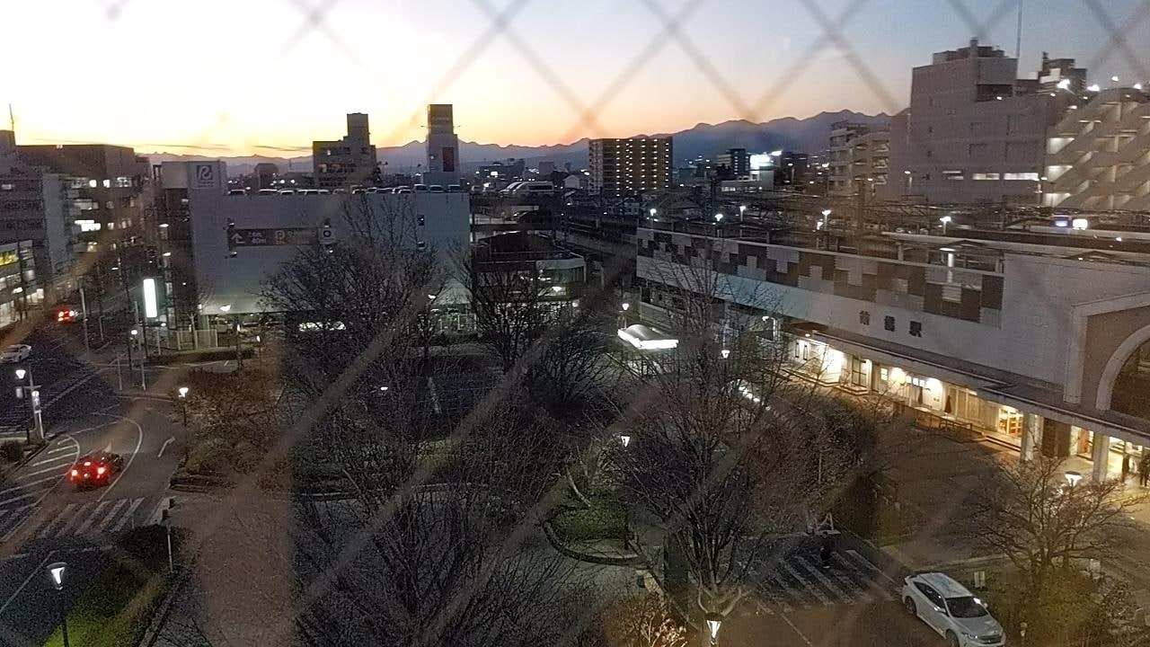 部屋からの夜景