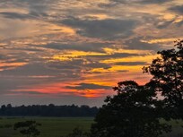 Sunset from the deck