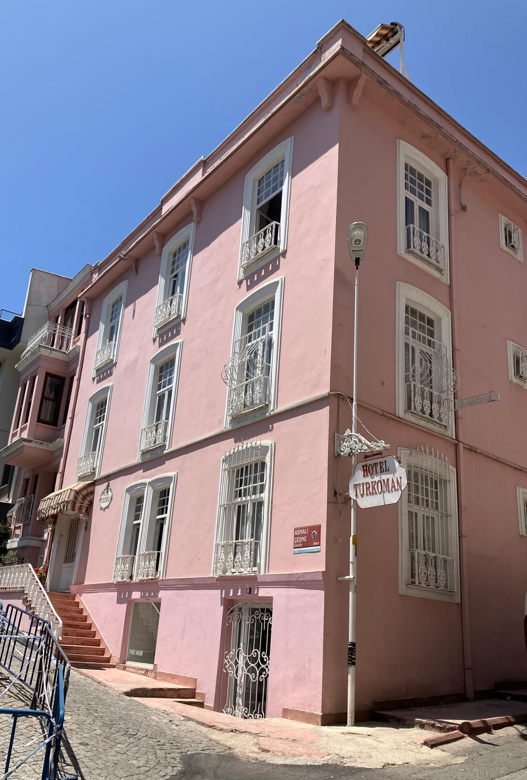 The hotel