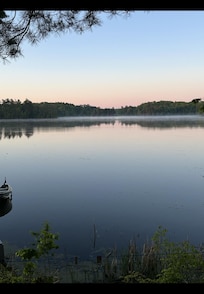 Sunrise at the lake.