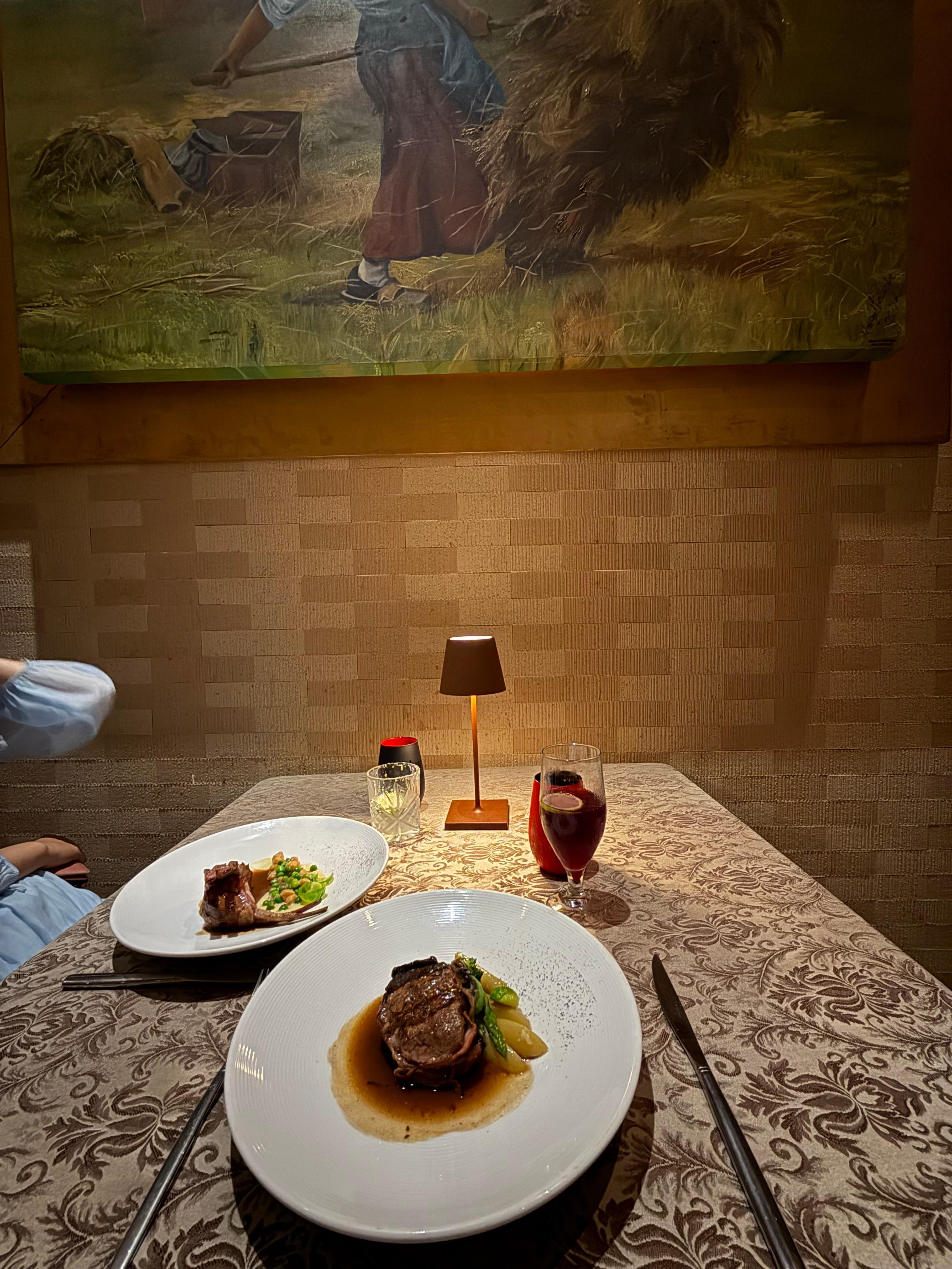 Dinner at Bordeaux (French restaurant)