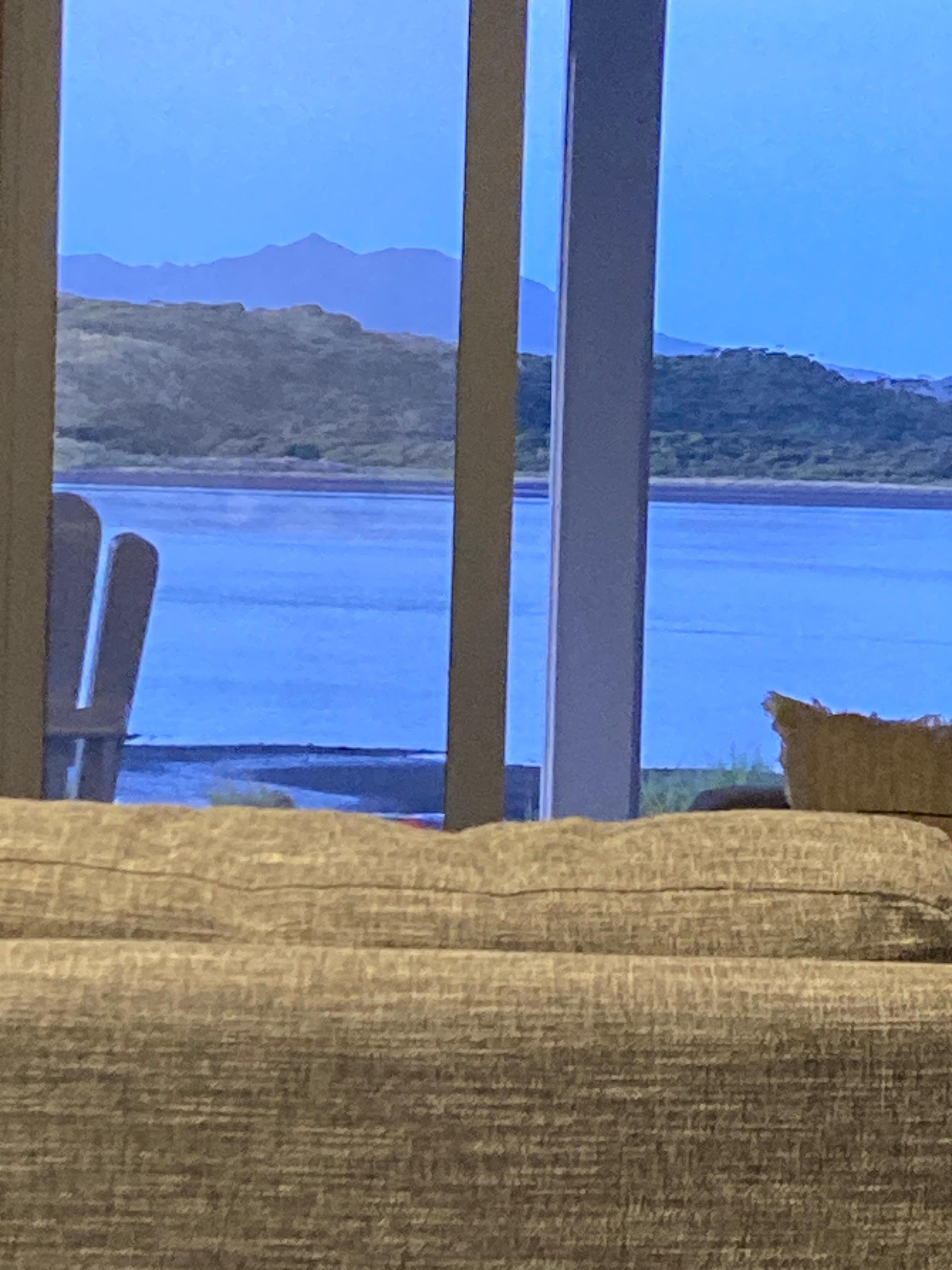 The view from the bed!!