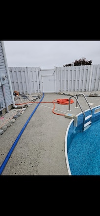 Pool was under repair and left empty and dangerous for the first several days of our visit.