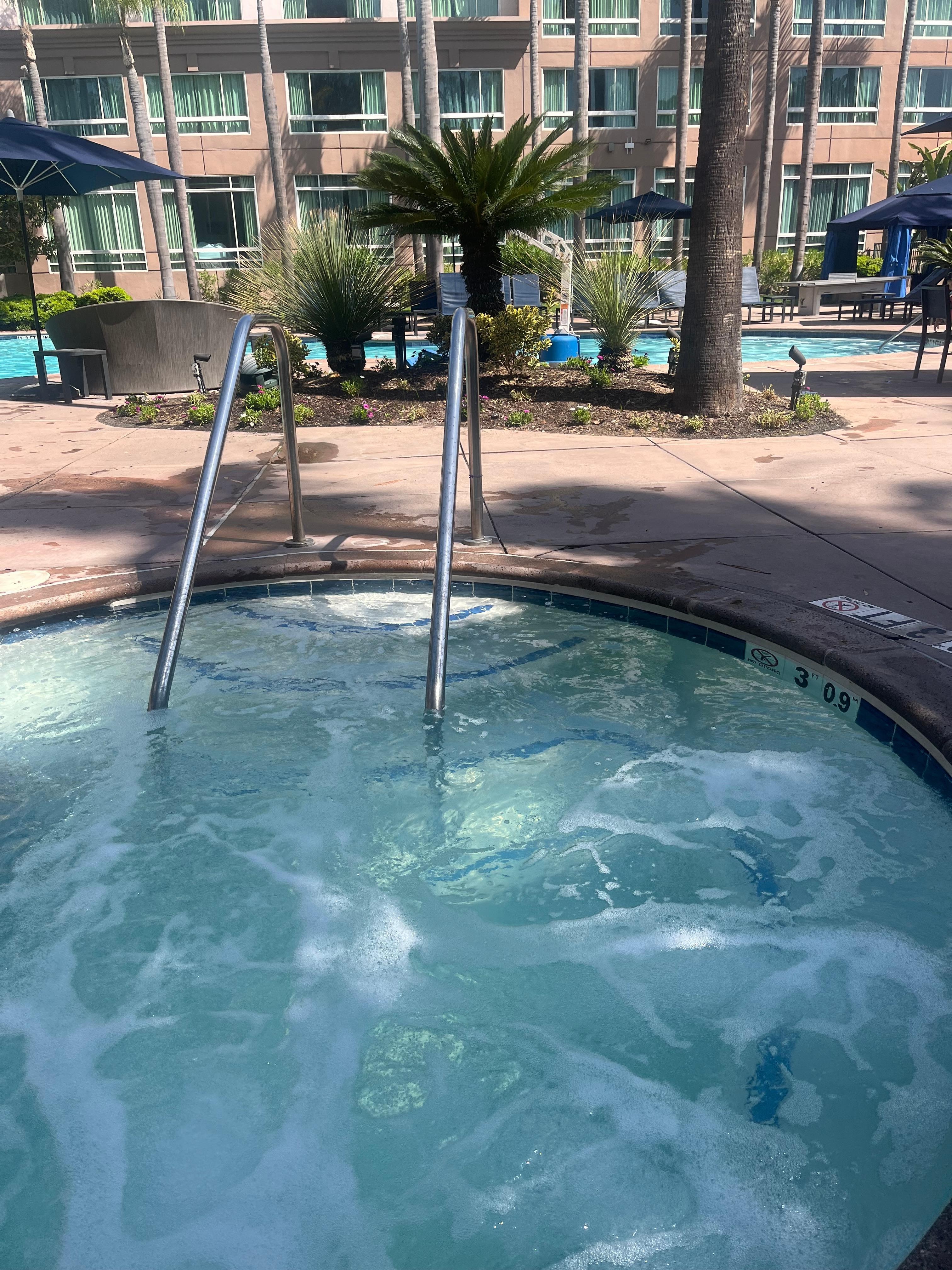 Jacuzzi outdoors area 
