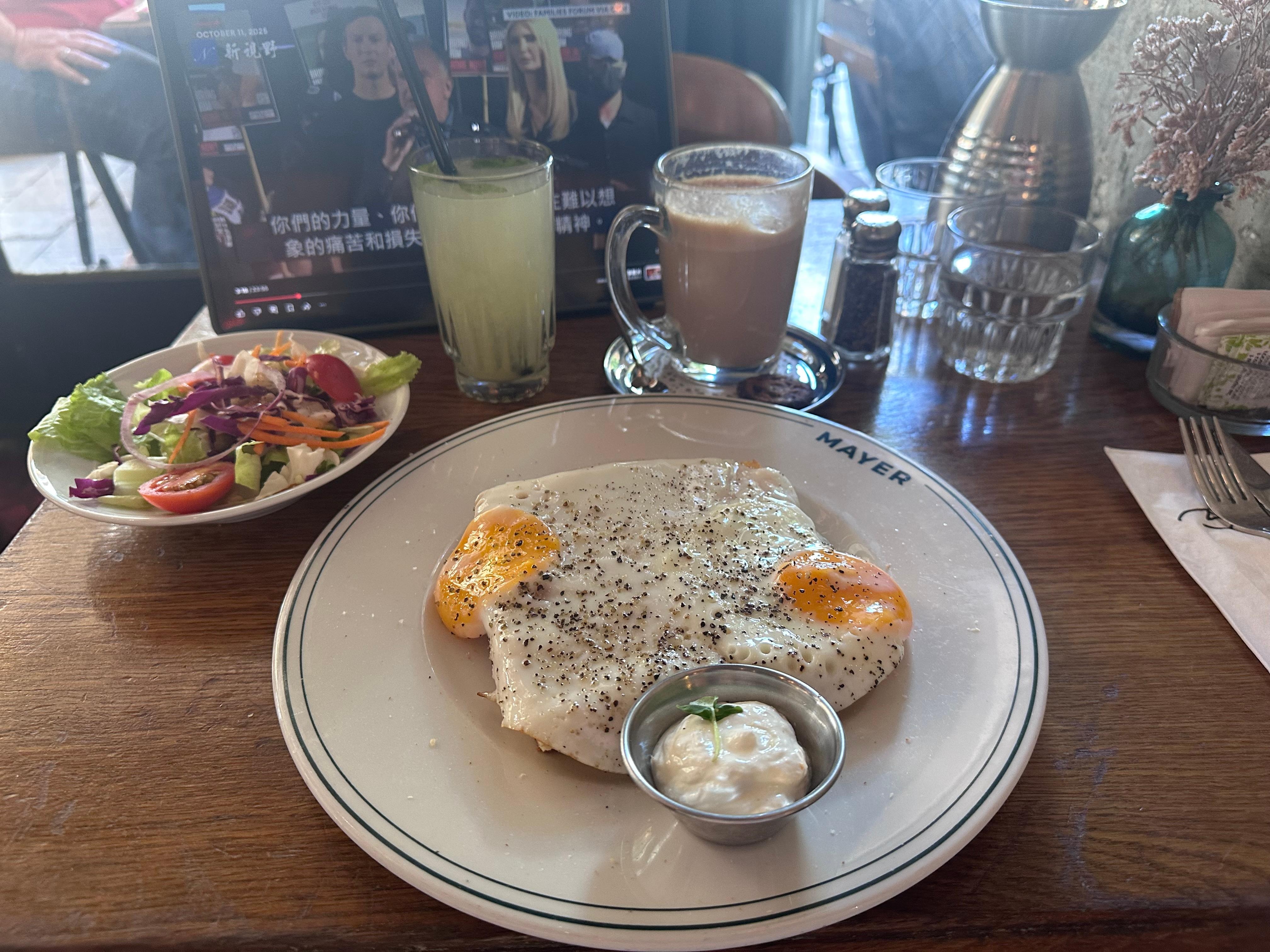 早餐品相不多，但是非常可口