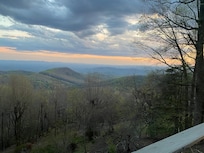 Sun set view from the deck