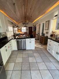 Interior view from back deck