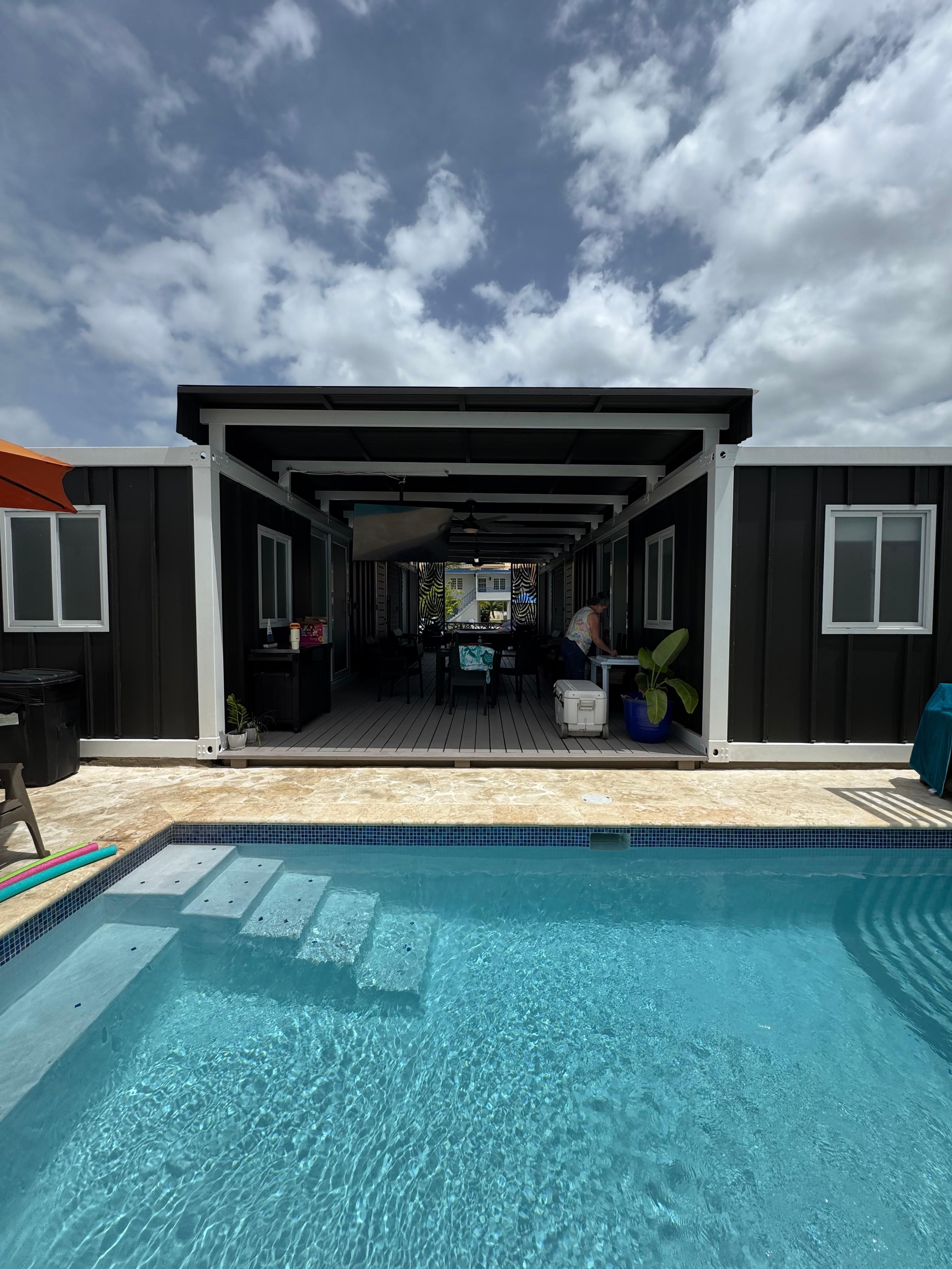 Heated pool