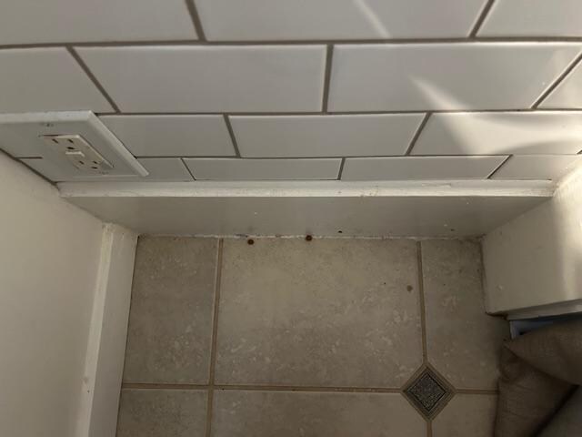 Not Swept or Mopped - Dog Food on Kitchen Floor