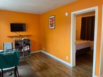 Sitting area with 1 bedroom