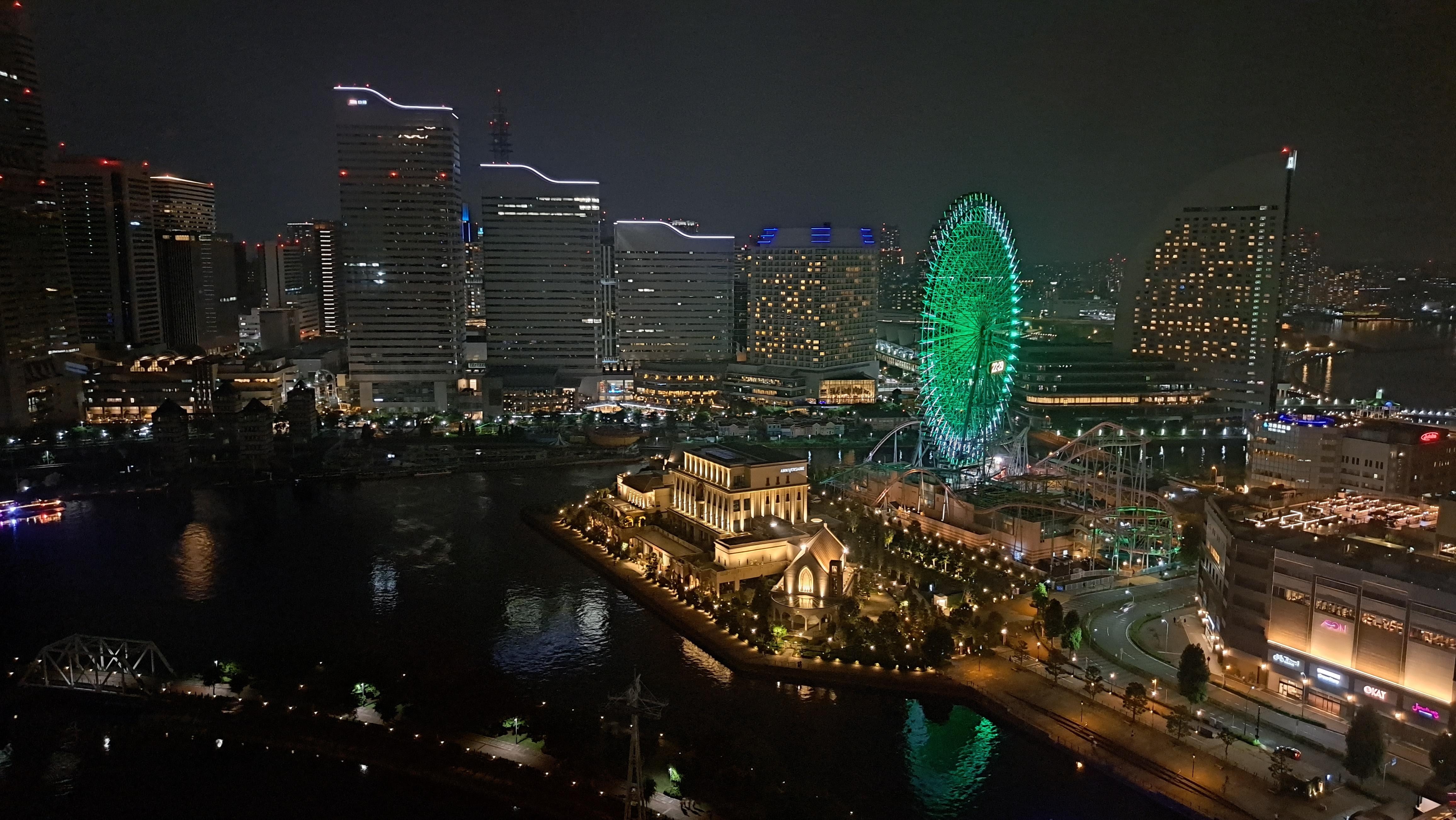 部屋からの夜景