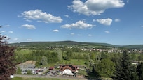 Ausblick vom Balkon