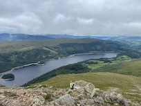 View from 2/3 way up Helvellyn