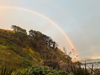 Early morning beach walk