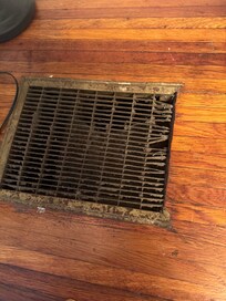 Please see manhole in this broken vent