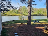 View from the main entry deck.
