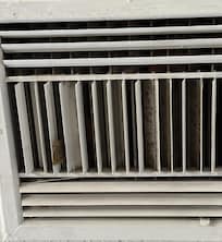 musty air conditioning vent
