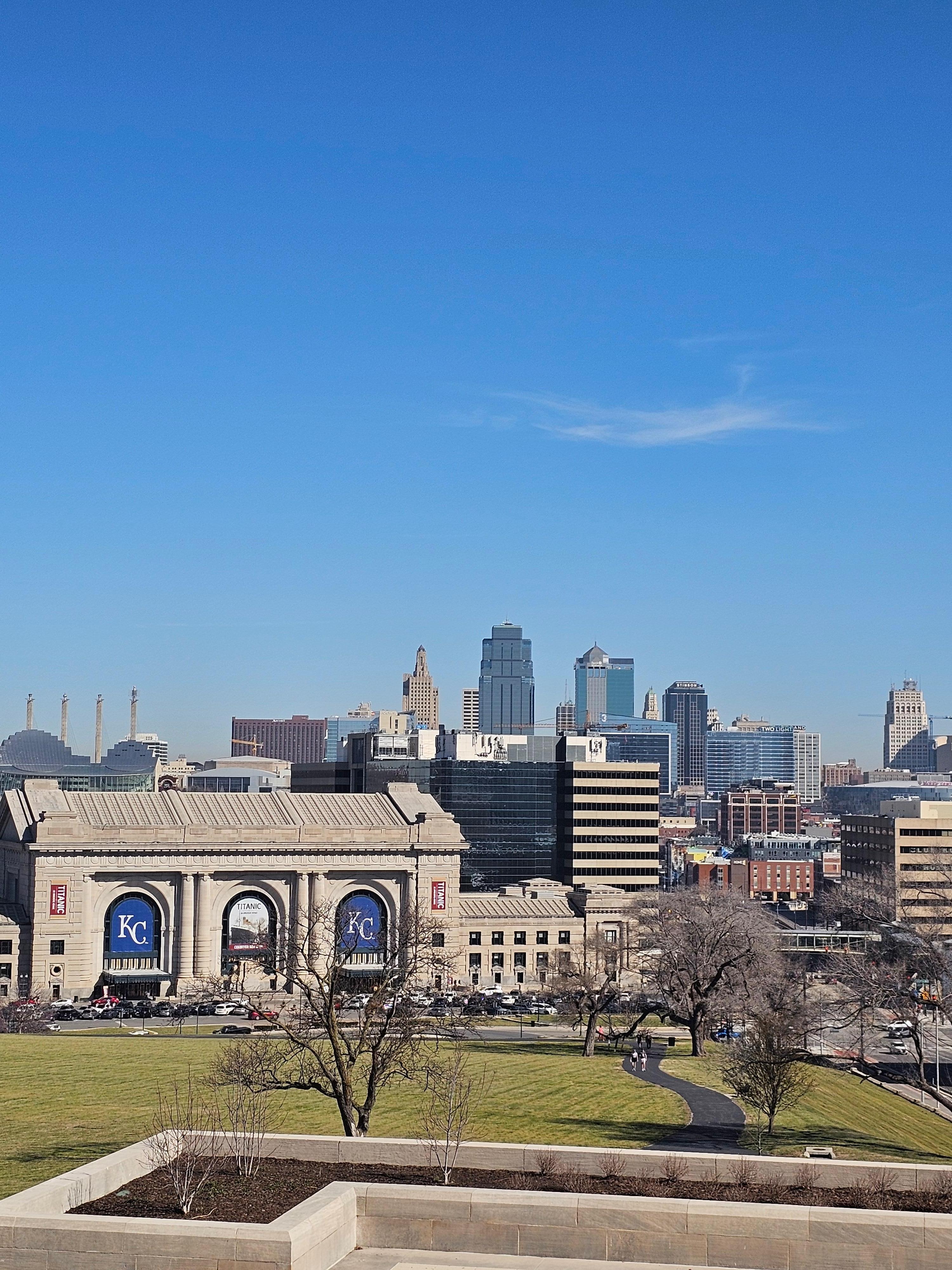 View from our room window
