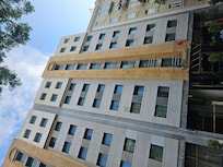 Front of hotel.