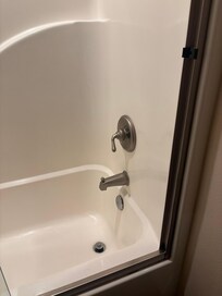 Shower handle that was difficult to use