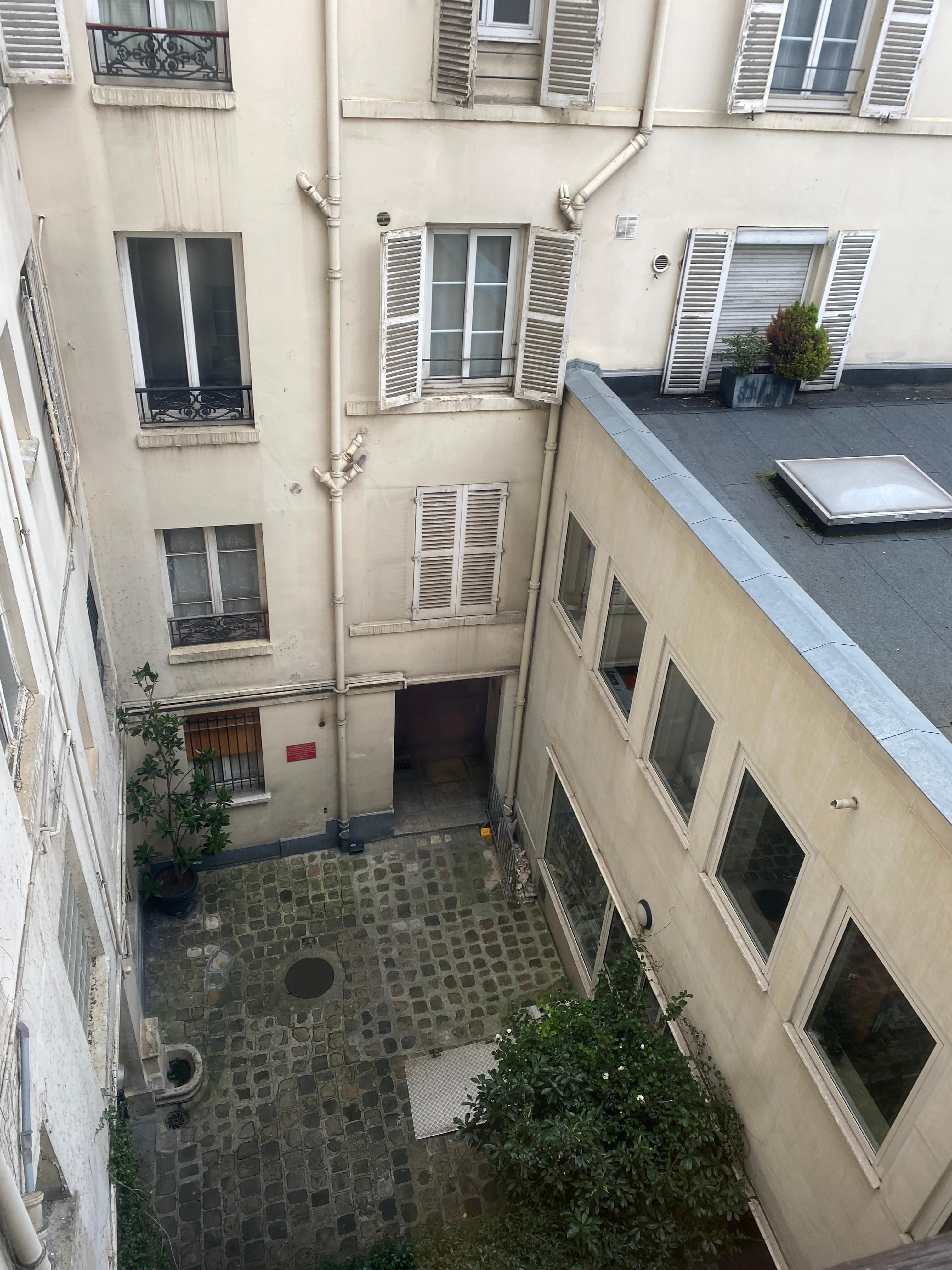 This is the "courtyard"