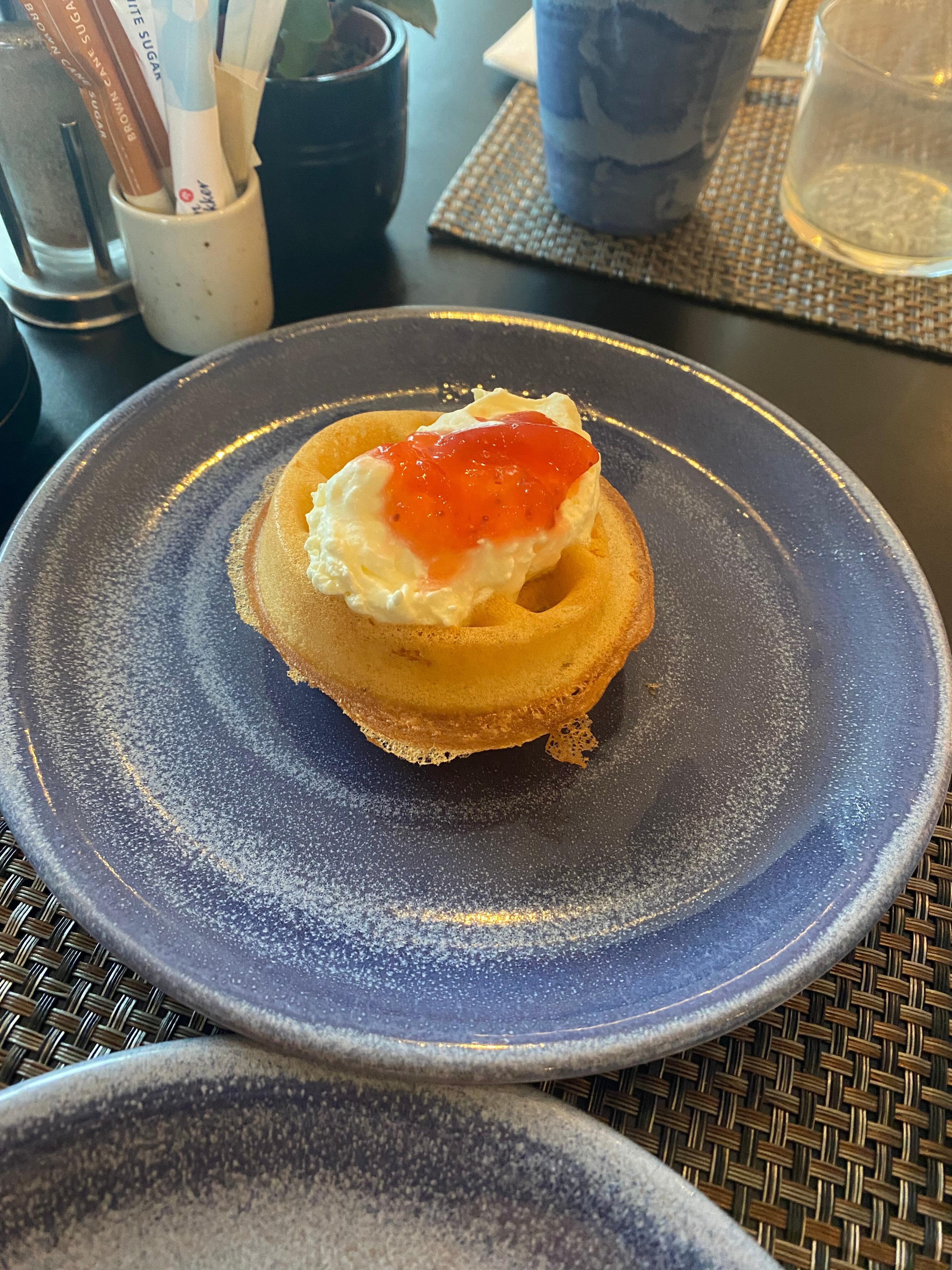 Vafler til morgenmad