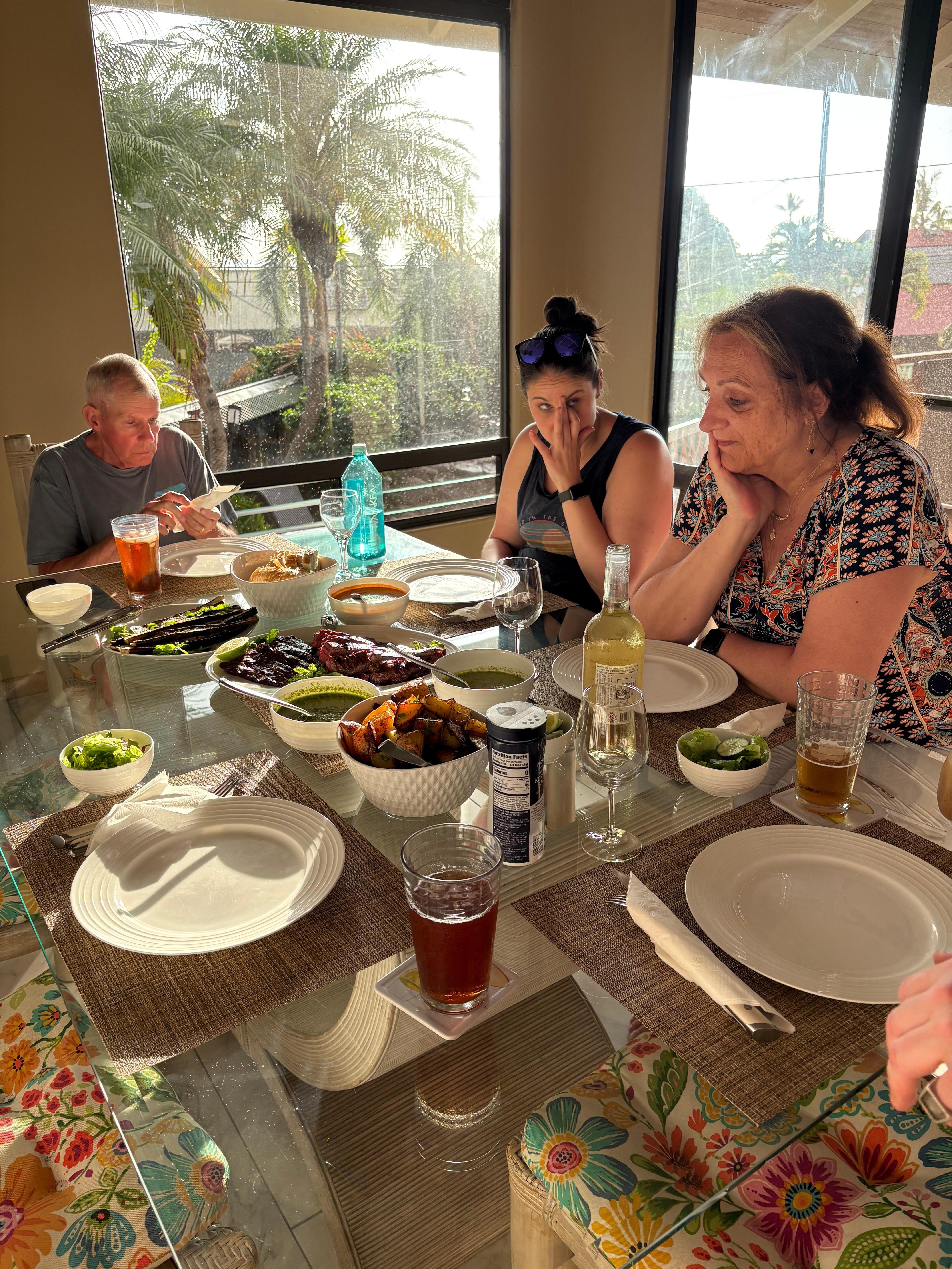 Enjoyed the comfortable dining area.