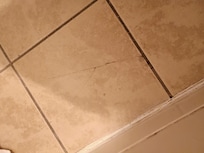 Broken tile