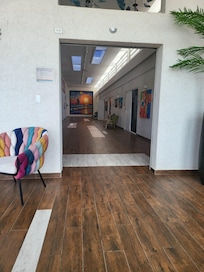 This is the gallery hall. Our room was located here, but there were other options axailable.