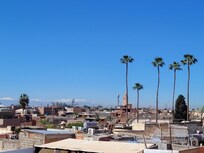 View from the rooftop terrace