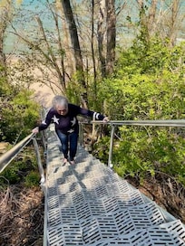 Even Great Grandma was able to go up and down the steps. It was worth it!