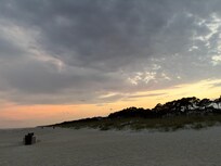 Sunset on the beach!
