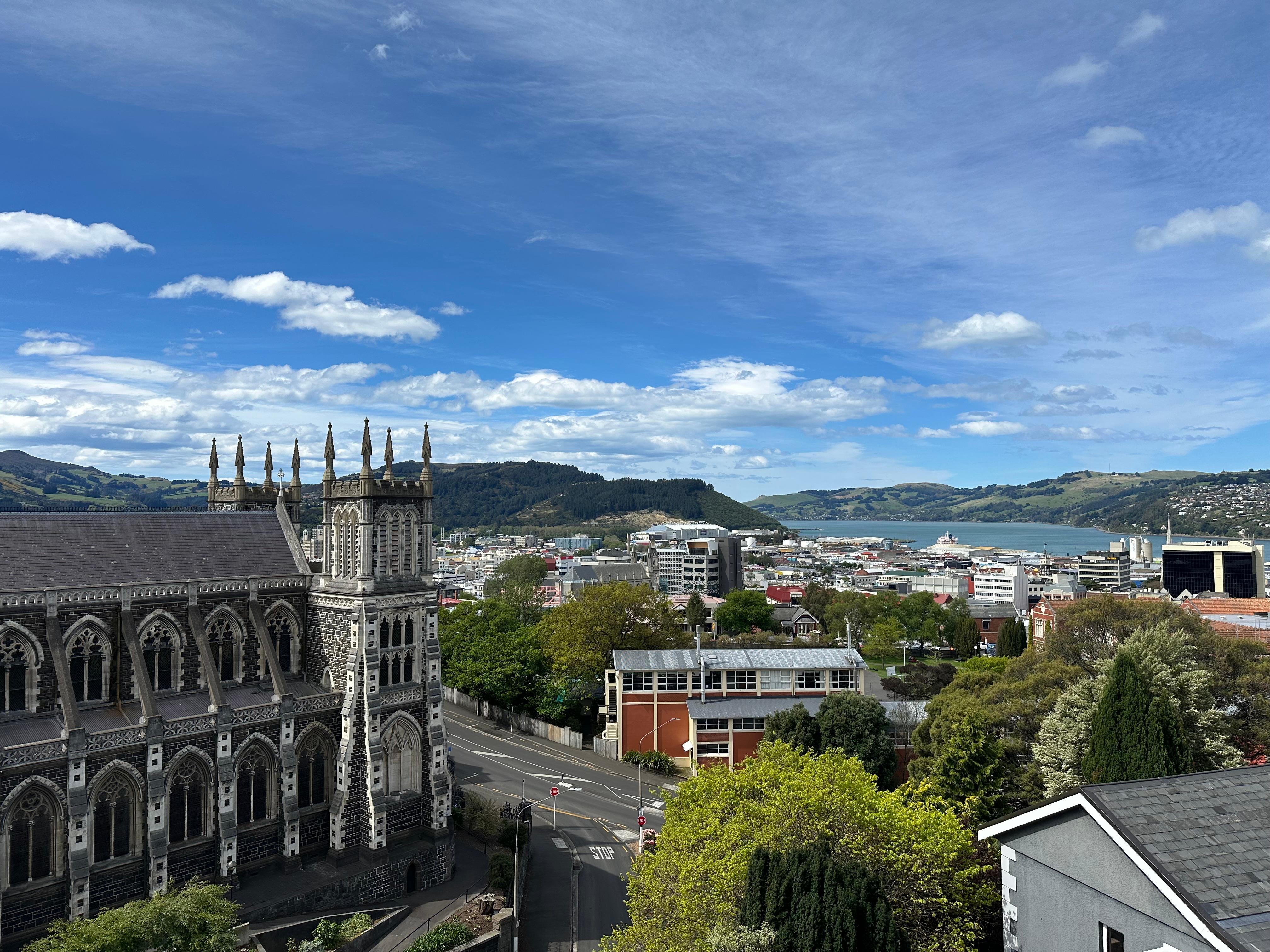 View from our balcony