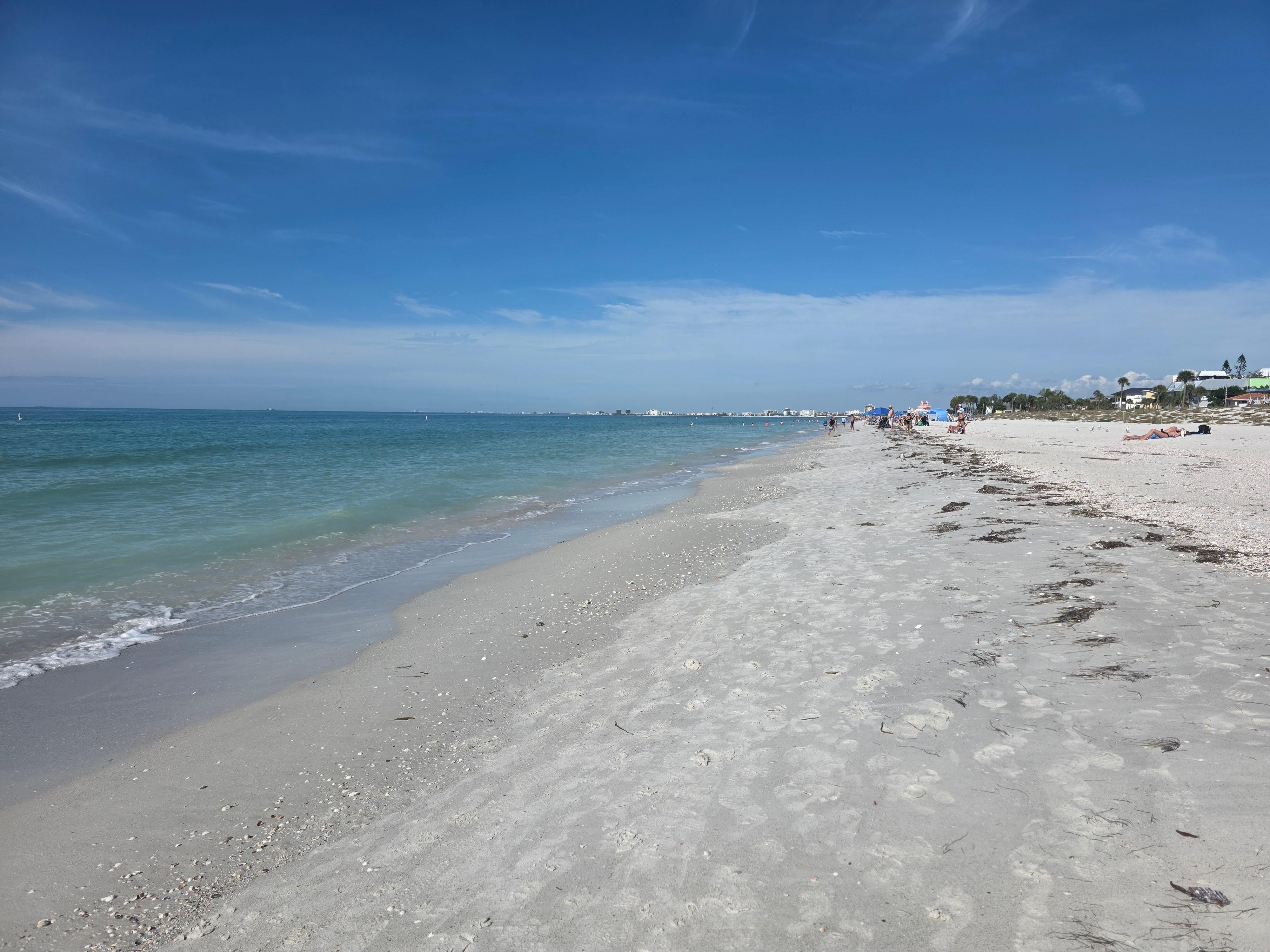 Pass a grille closest beach access looking north