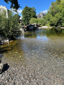 Beach at River park