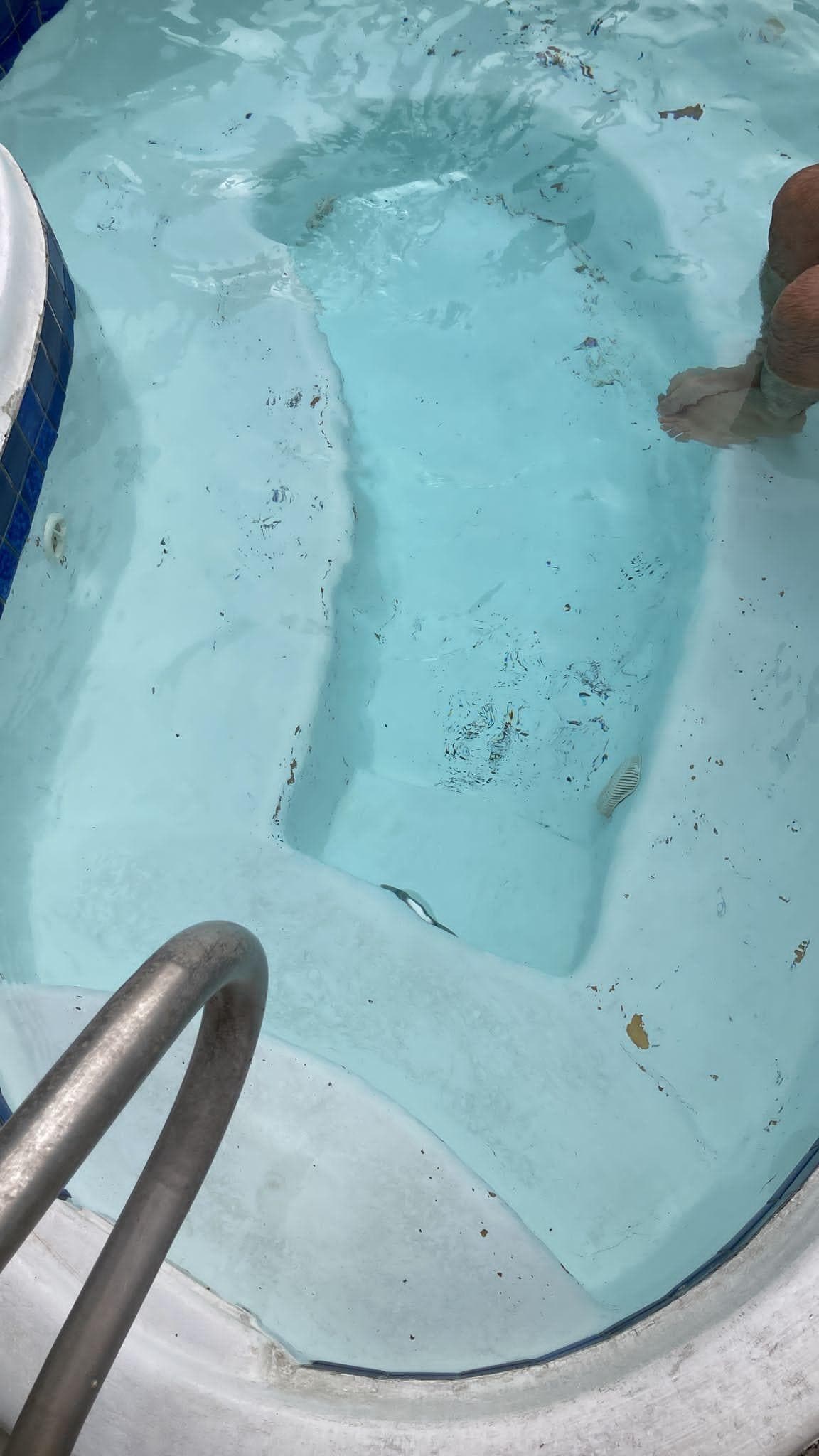 Old jacuzzi